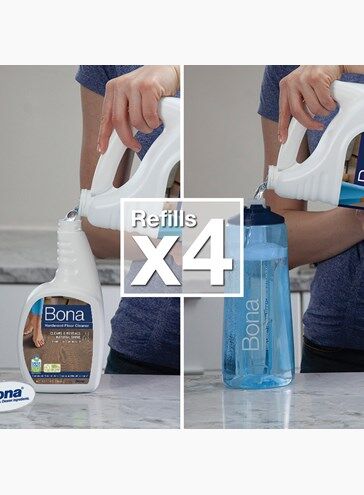 Bona Hardwood Floor Cleaner Refill, 128-Oz