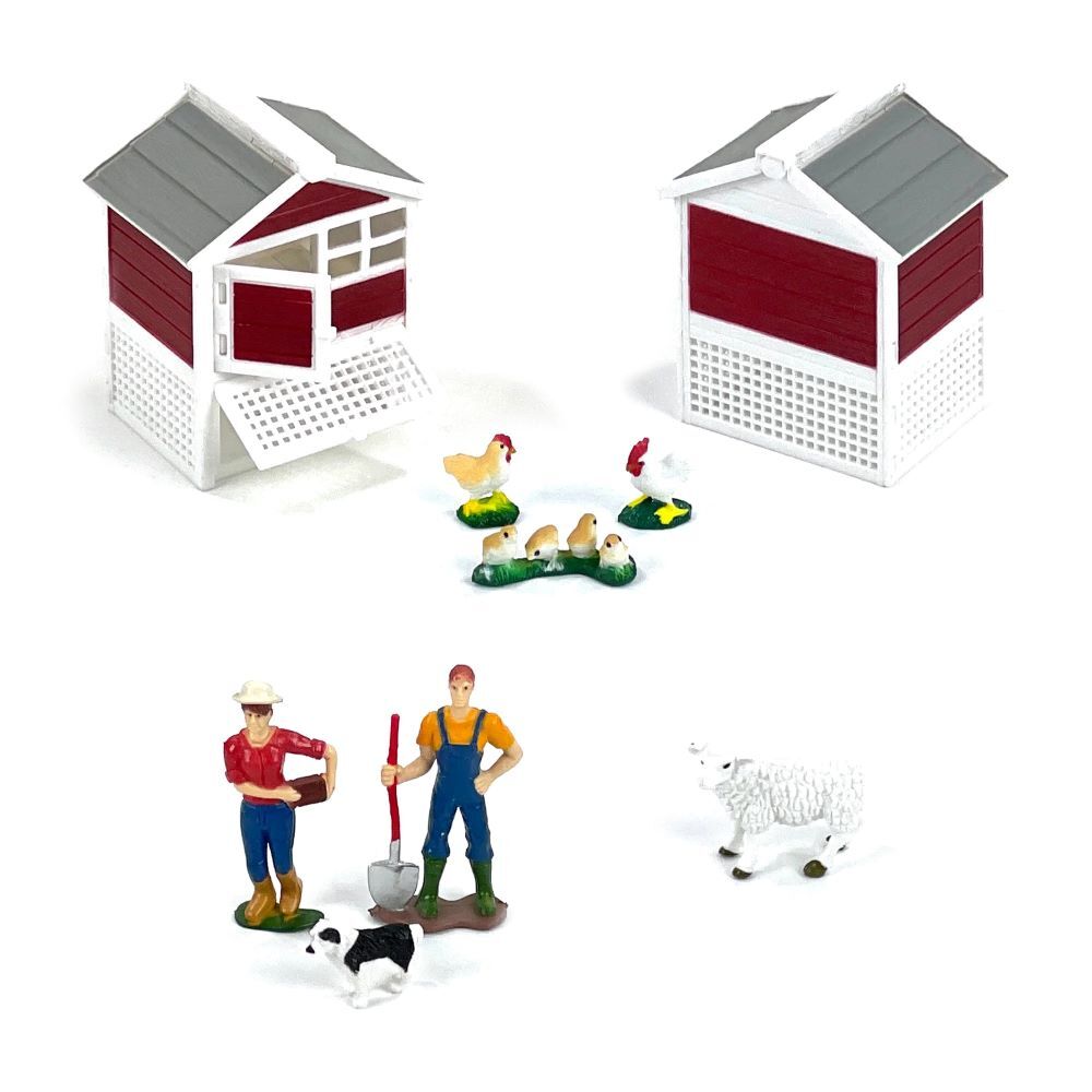 Big Country Toys Mini Farm Set, 1:32
