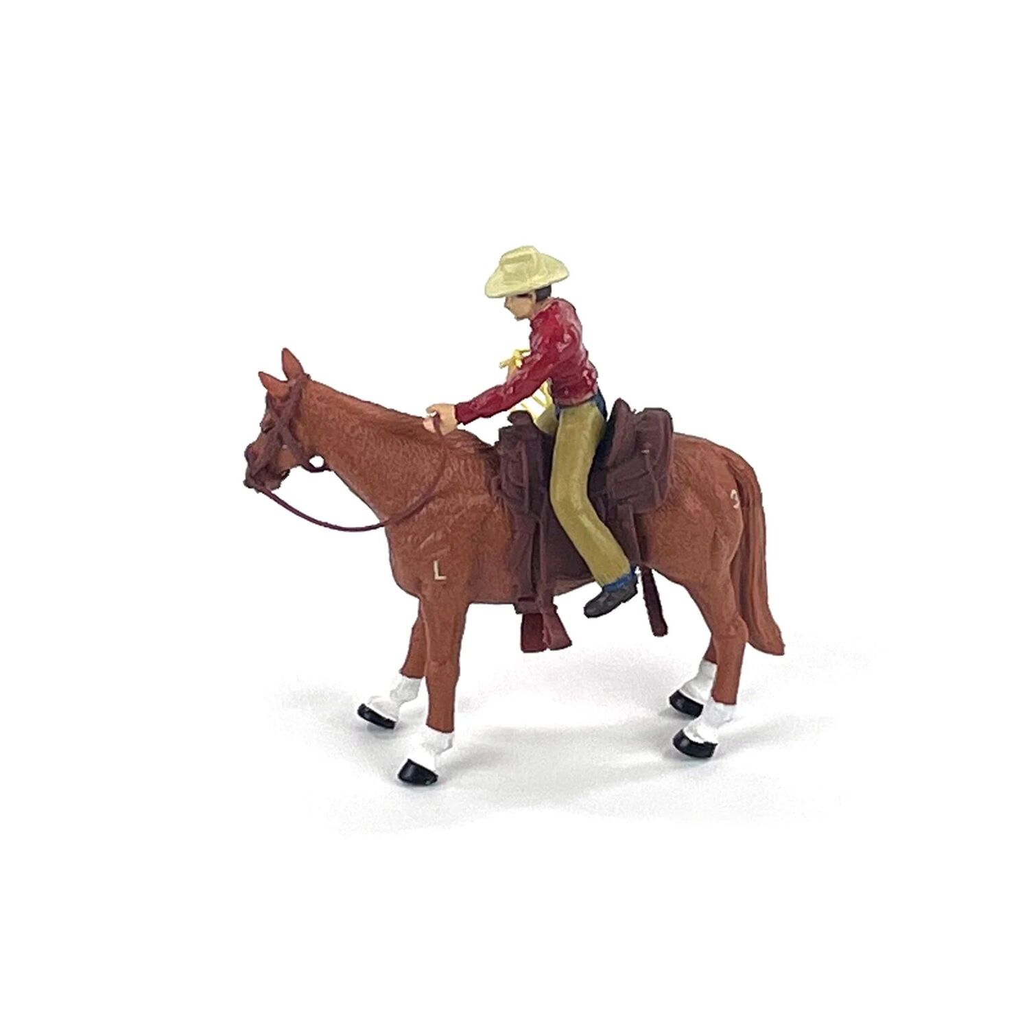 Big Country Toys Four Sixes Ranch Cowboy & Quarter Horse