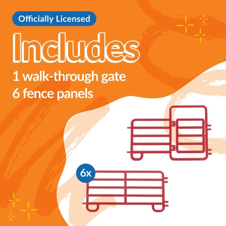 Big Country Toys Four Sixes Ranch Corral Fencing, 7-Pc