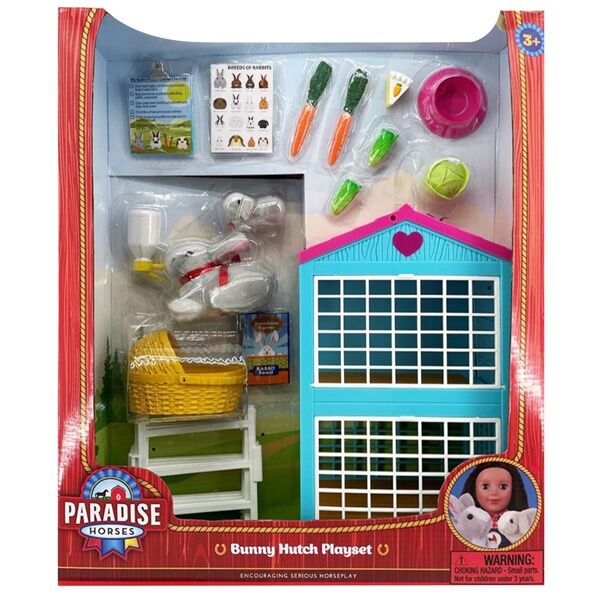 Paradise Kids Bunny Hutch Playset