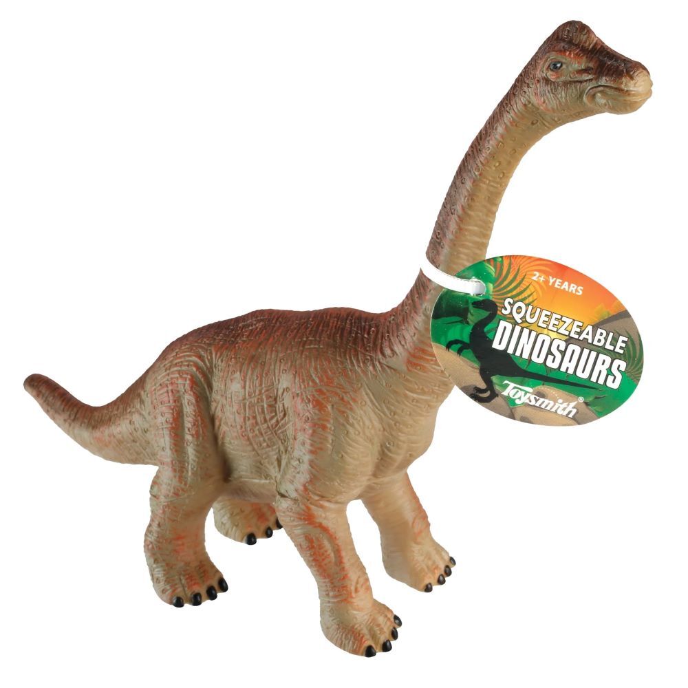 Toysmith Squeezable Dinosaur Assortment