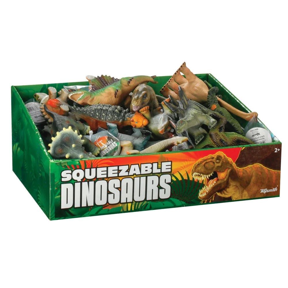 Toysmith Squeezable Dinosaur Assortment - Coastal Farm