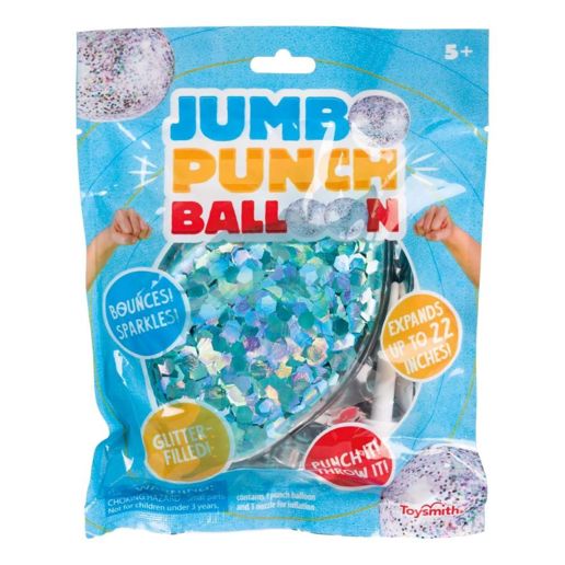 Toysmith Jumbo Punch Balloon Assortment