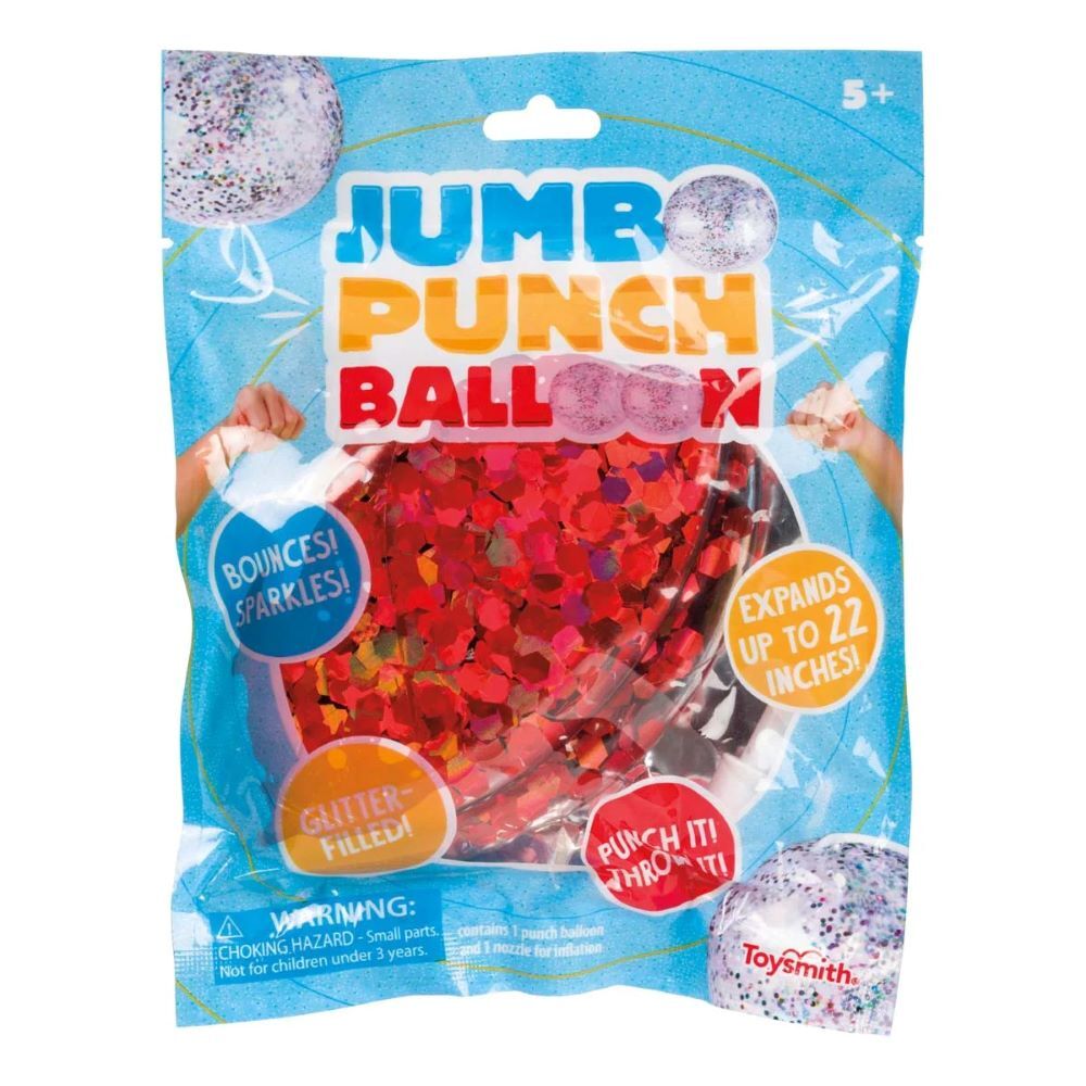 Toysmith Jumbo Punch Balloon Assortment