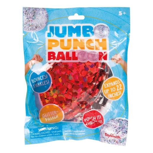 Toysmith Jumbo Punch Balloon Assortment