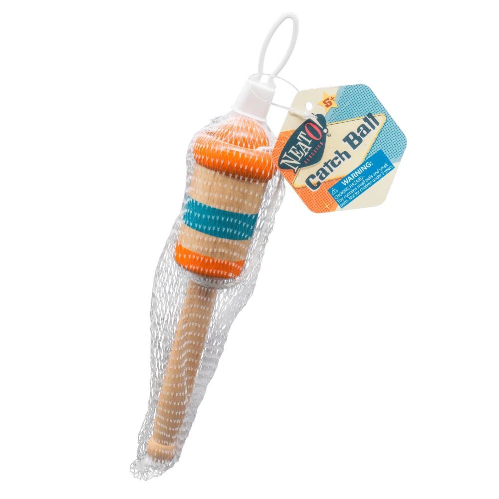 Toysmith Neato! Wooden Catch Ball