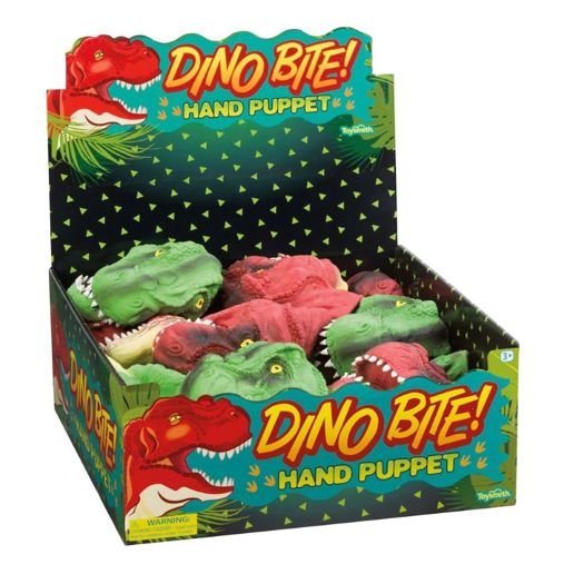 Toysmith Dino Bite! Hand Puppet Assortment