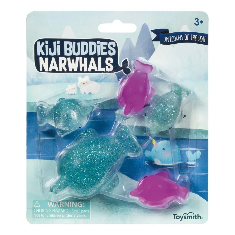 Toysmith Kiji Buddies Narwhal