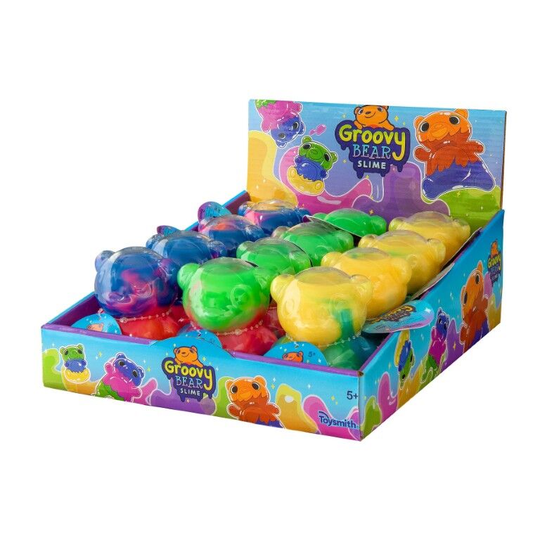 Toysmith Groovy Bear Slime Assortment