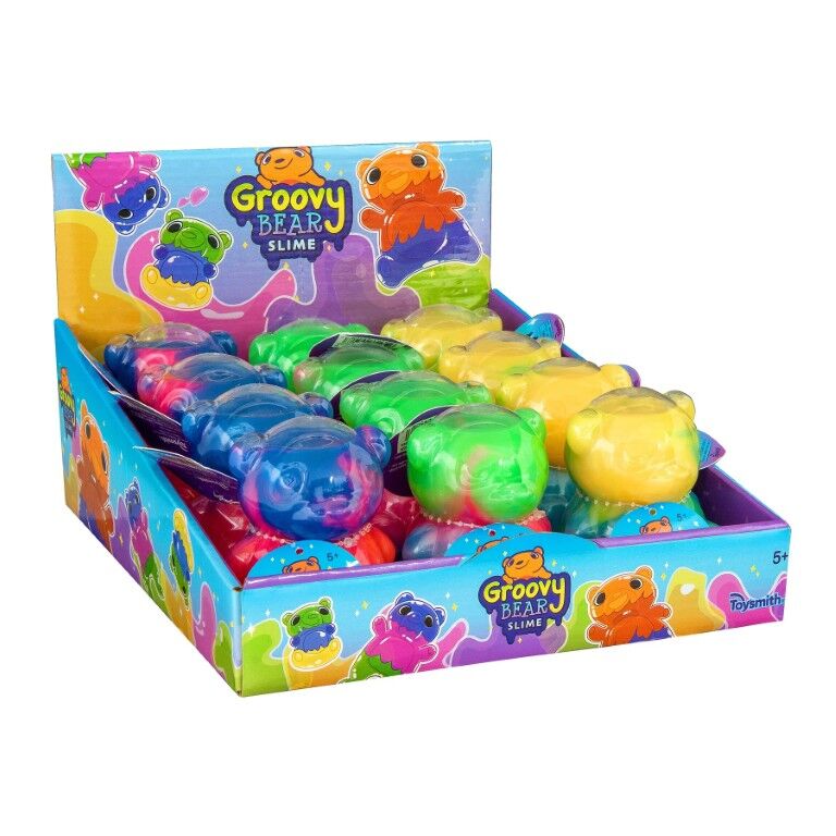 Toysmith Groovy Bear Slime Assortment