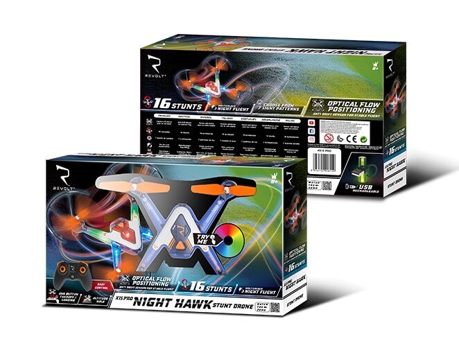 Syma X15PRO Night Hawk Stunt Drone