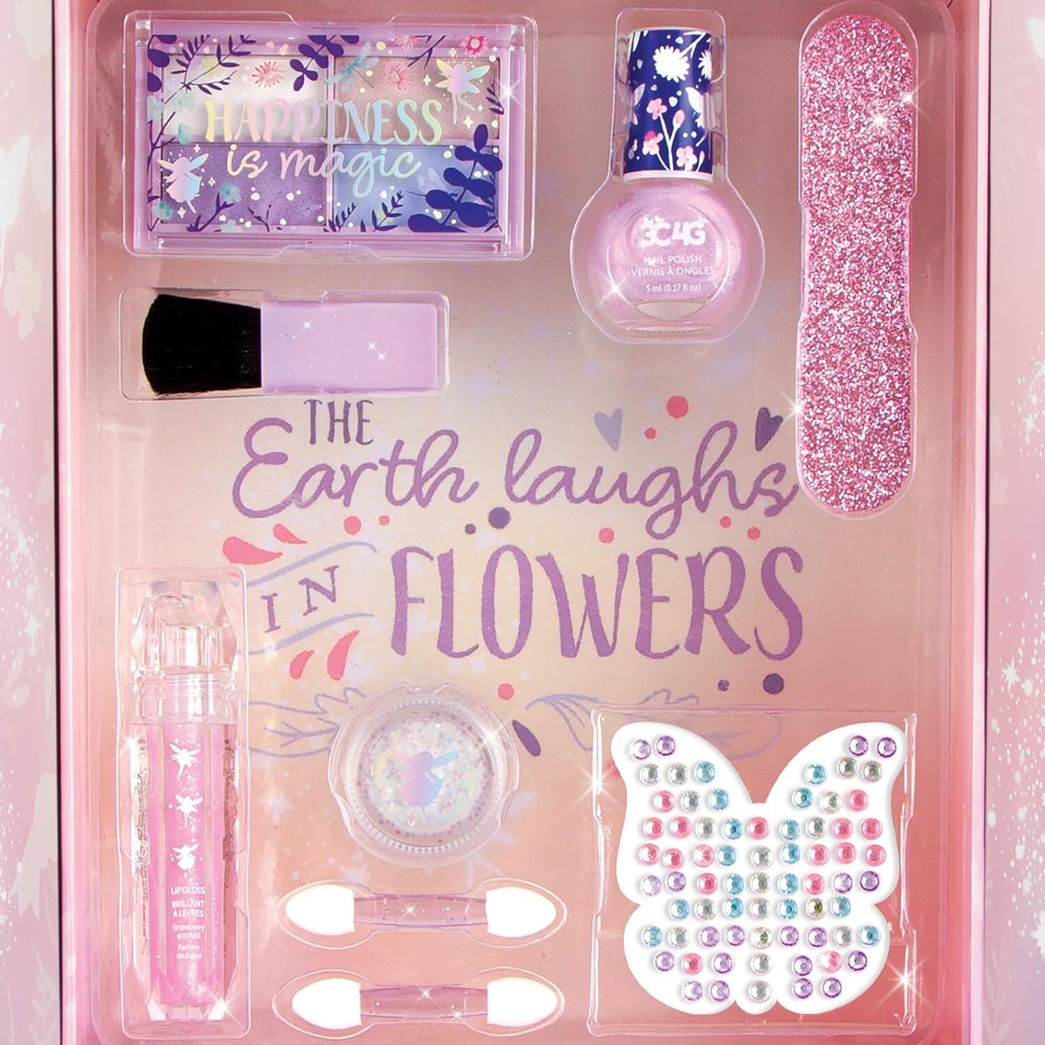 3C4G Fairy Garden Wardrobe Cosmetic Set