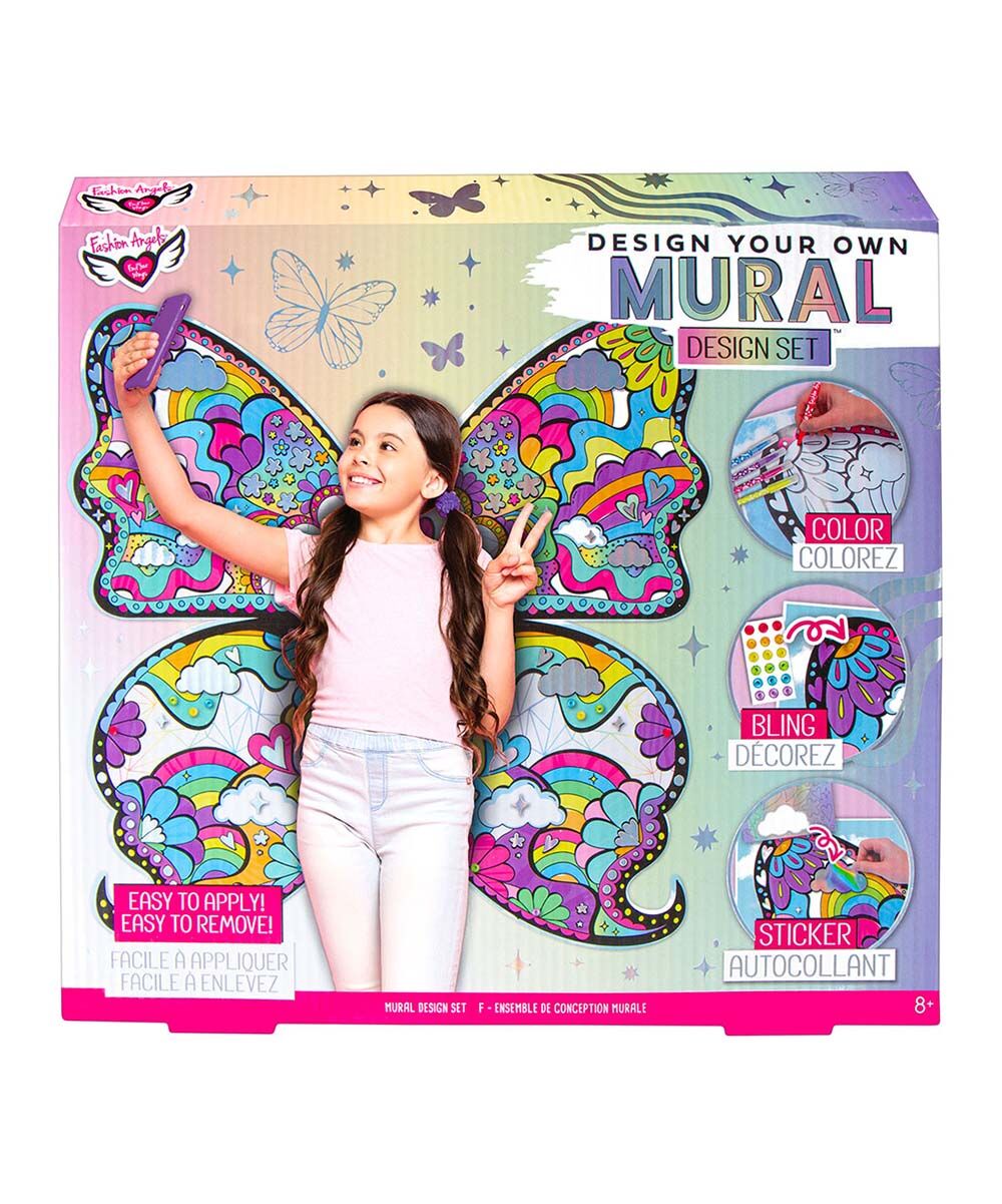 Fashion Angels DY Butterfly Wings Mural Design Set