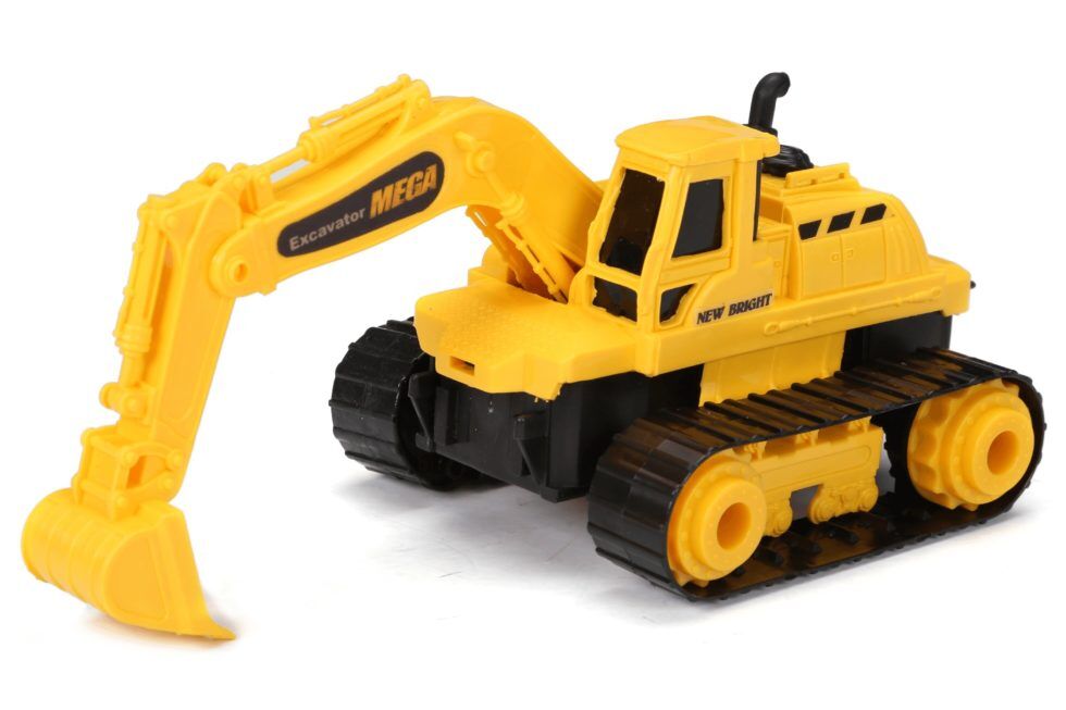 New Bright Mega Mover With Construction Vehicles