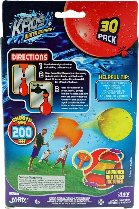 Ja-Ru Kaos Water Balloon Launcher