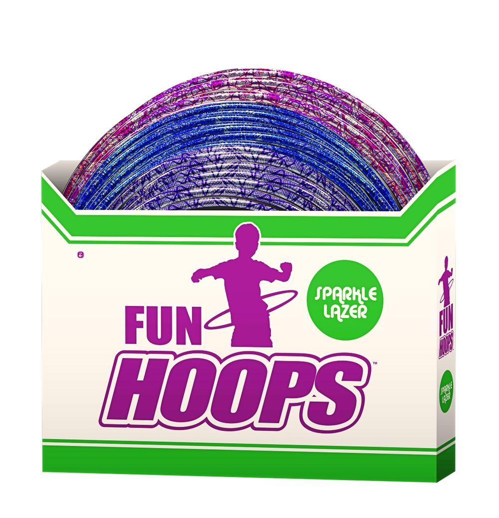 Sparkle Lazer Fun Hoops Assortment