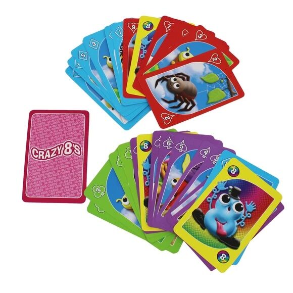 Kids Cards 4 Assorted Style Playing Card Games