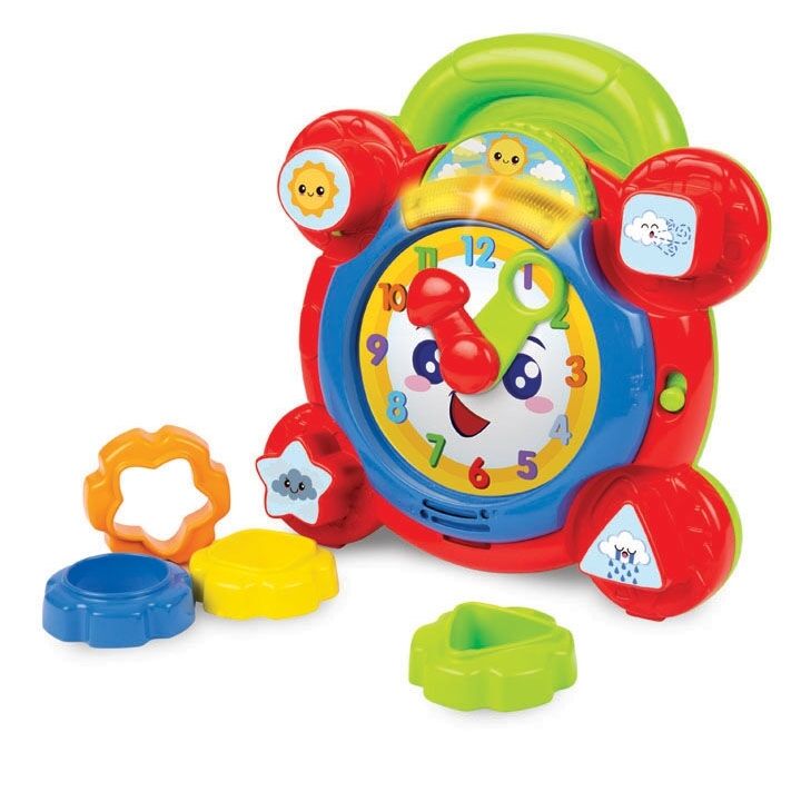 Winfun Time For Fun Learning Clock Toy