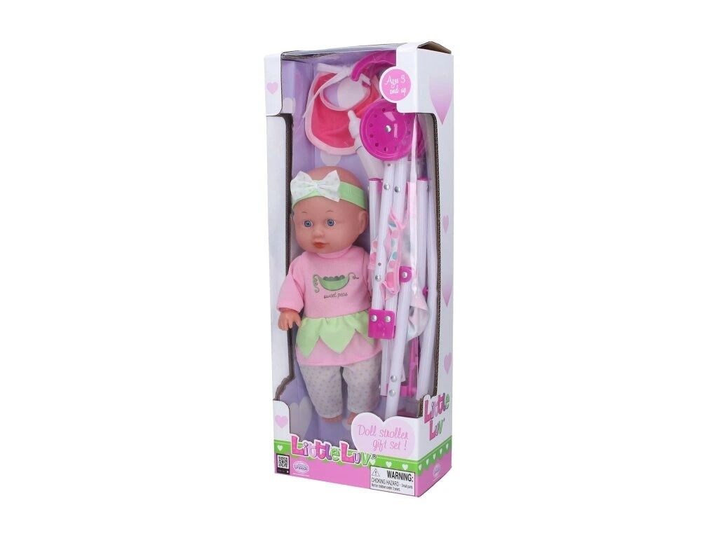 Little Luv Doll Stroller Playset