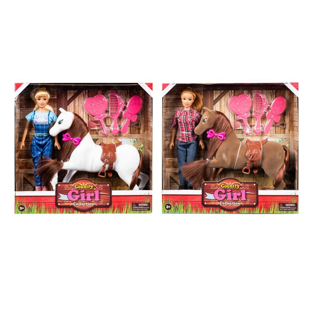 Country Girl Equestrian Playset