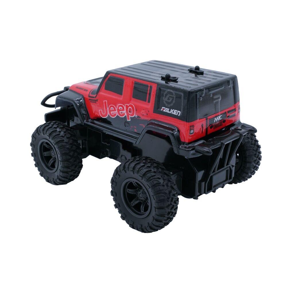 Hexxa 1:24 Scale Jeep Wrangler Rubicon PVC RC Toy Car