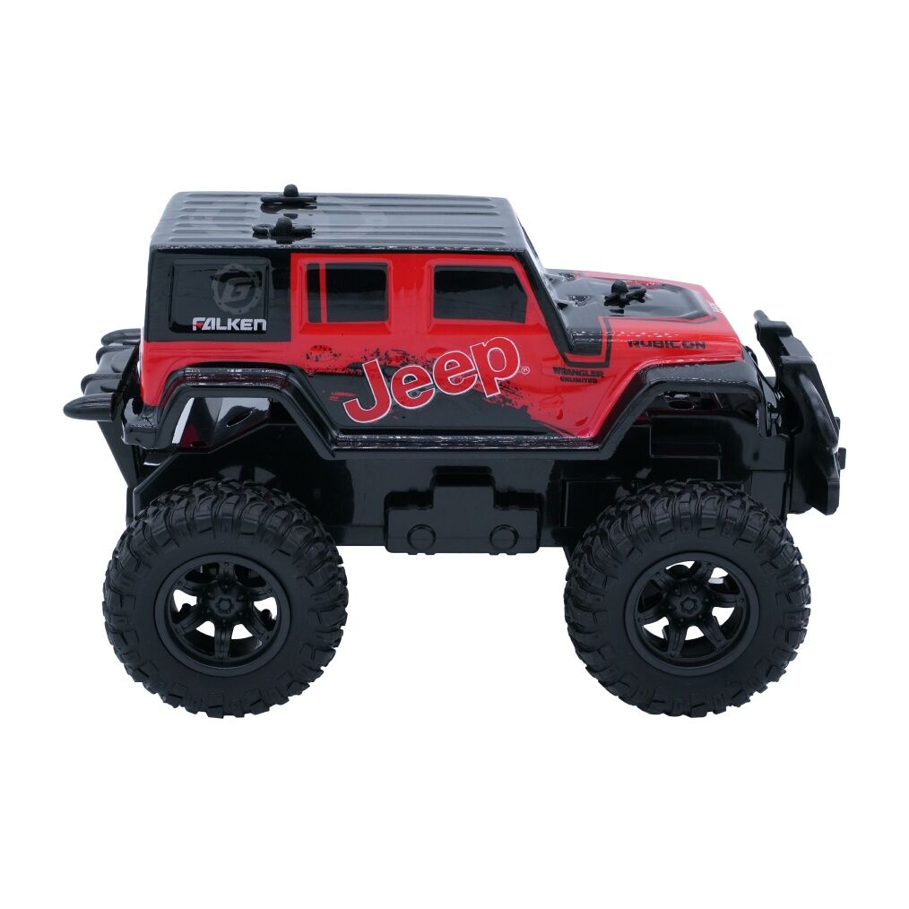 Hexxa 1:24 Scale Jeep Wrangler Rubicon PVC RC Toy Car