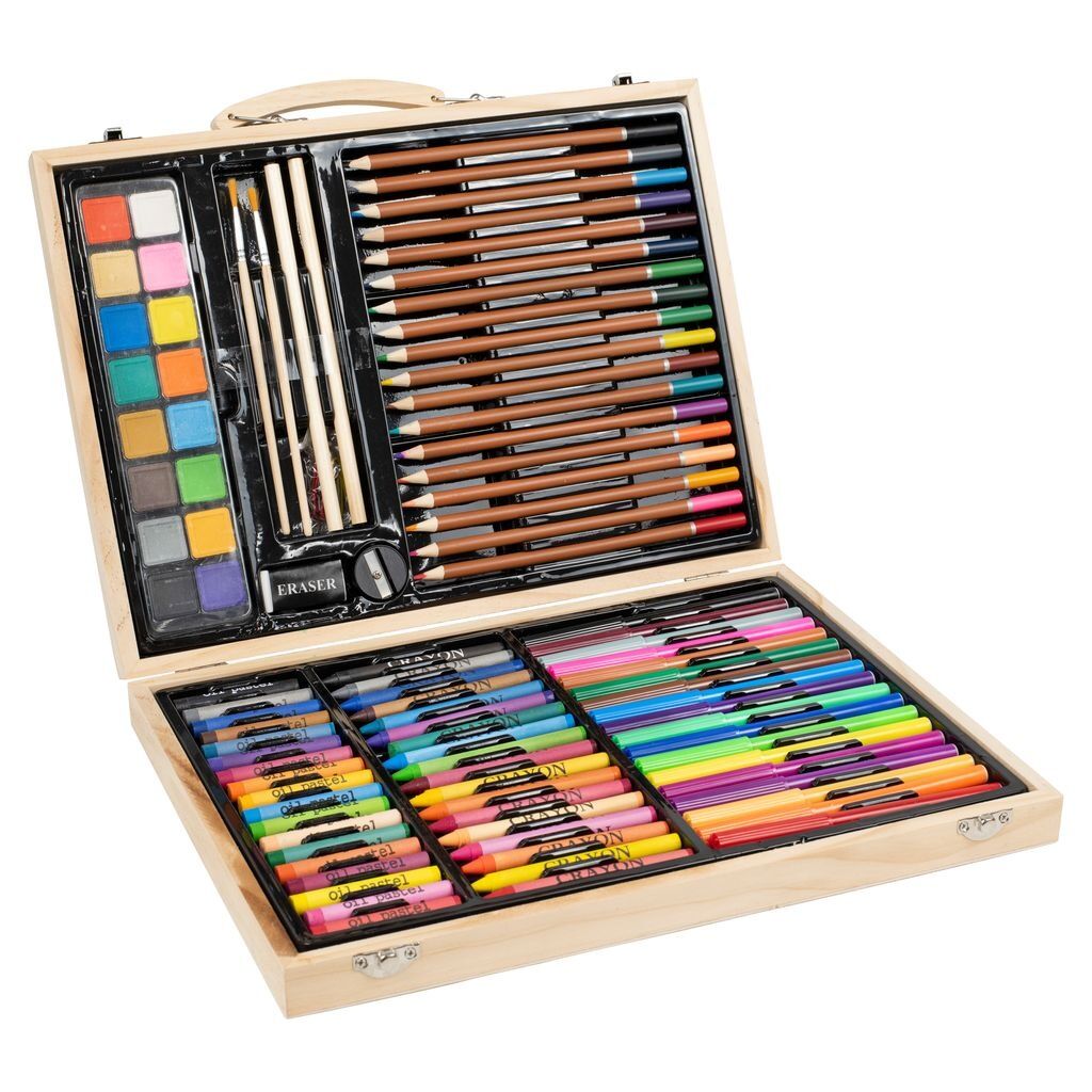 Group Sales Wood Art Set, 100-Pc