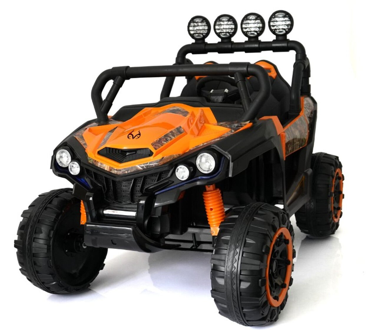 Best Ride On Cars Turbo Rider Realtree Orange Mossy Oak Toy Car, 12-V