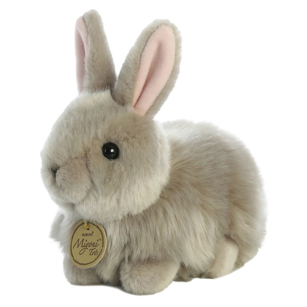 Aurora Miyoni Angora Bunny Grey, 7.5-In