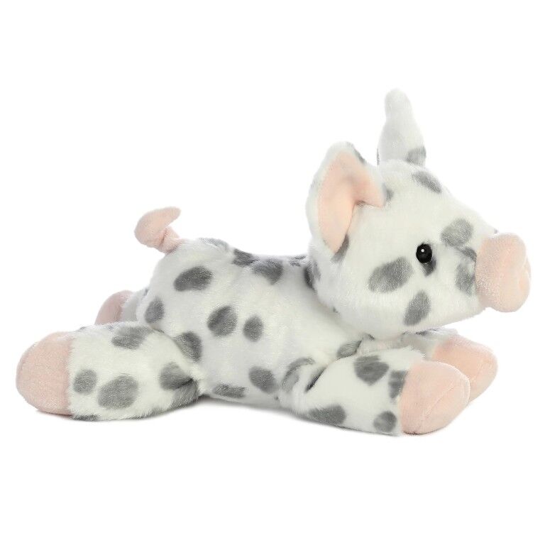 Aurora Mini Flopsie Spotted Piglet Plush, 8-In
