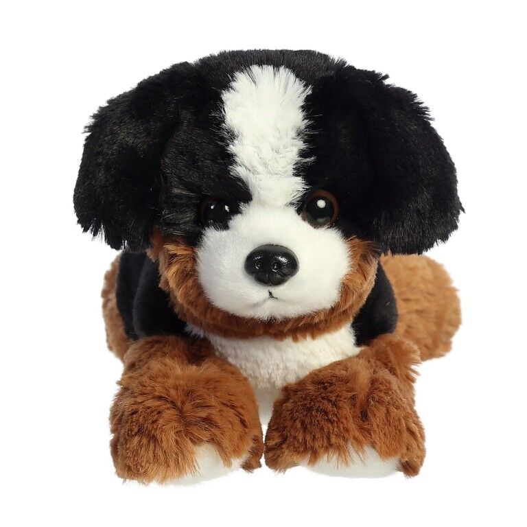 Aurora Mini Flopsie Bernie Mountain Dog Plush, 8-In