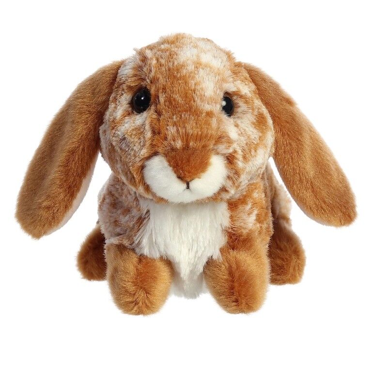 Aurora Mini Flopsie Lopso Bunny Plush, 6 1/2-In