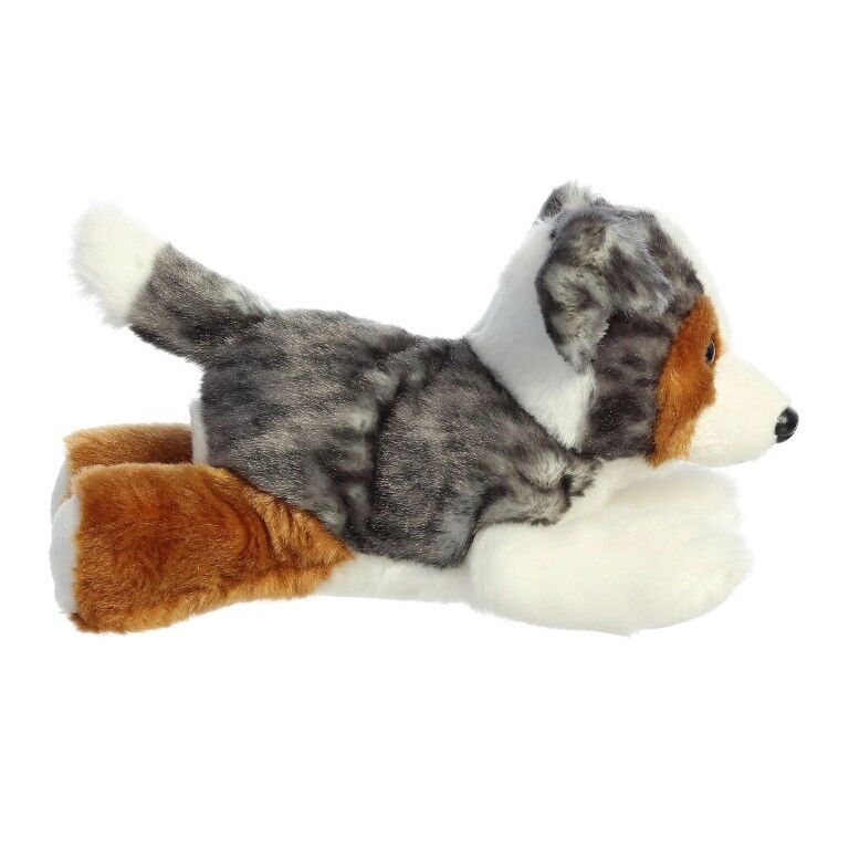 Aurora Mini Flopsie Australian Shepherd Plush, 8-In