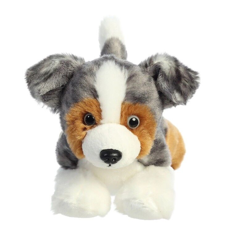 Aurora Mini Flopsie Australian Shepherd Plush, 8-In