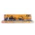 Diecast Masters 1:87 Scale Cat Semi Tractor With lowboy Trailer And Cat Diecast Machines Assorted