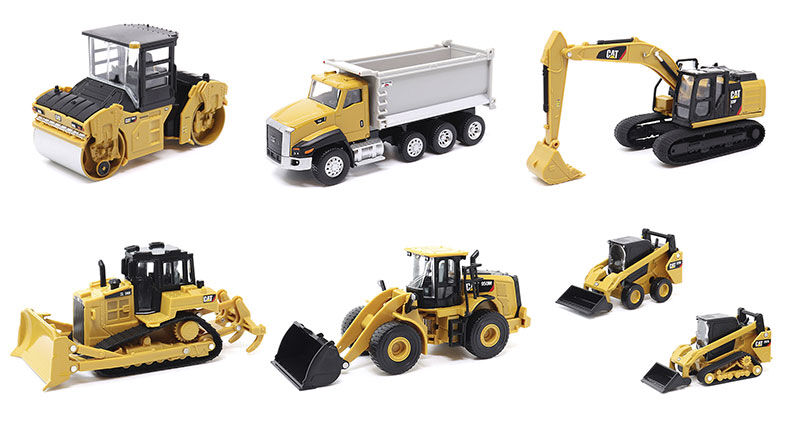 Diecast Masters 1:64 Scale Caterpillar Construction Equipment Assortment