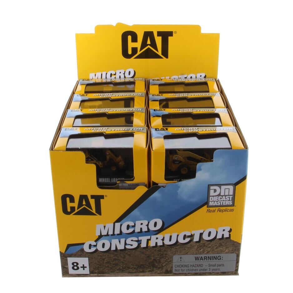 Diecast Masters CAT Micro Constructor Model Toy Assortment