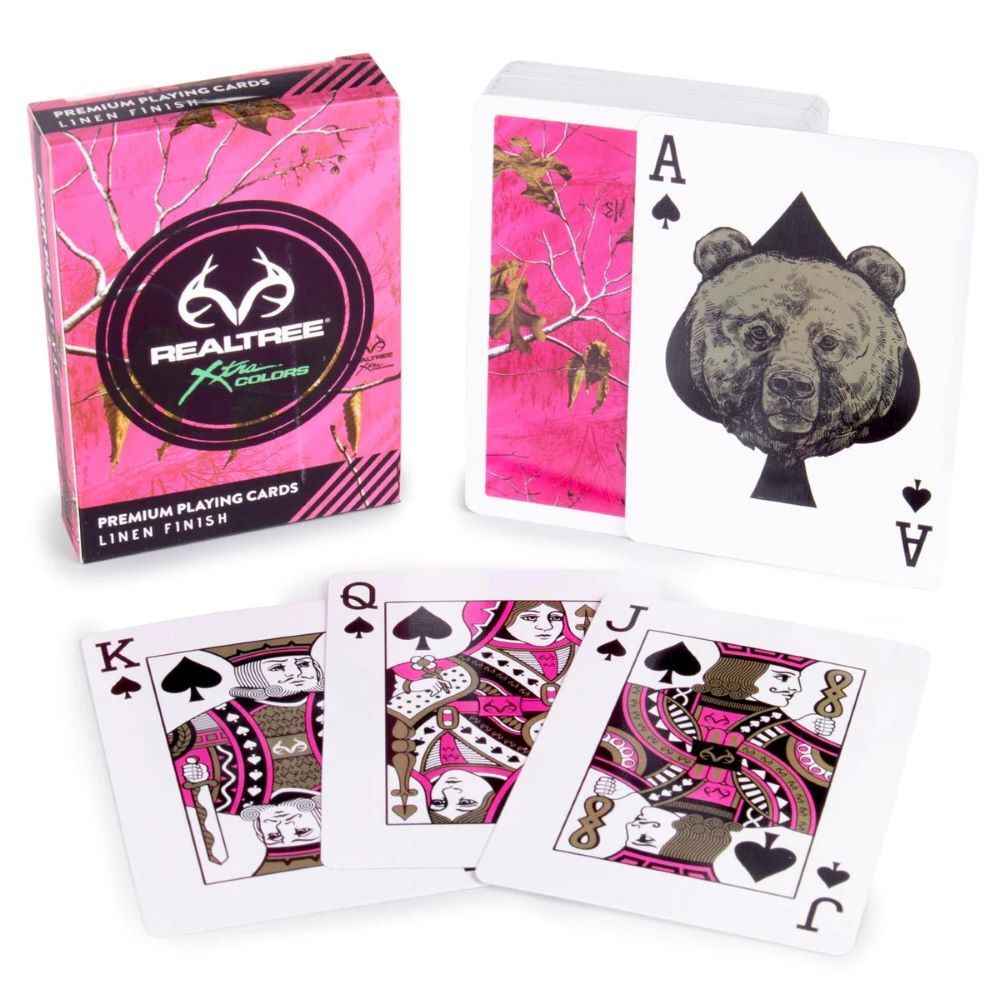 Brybelly Realtree Pink Camoflage Playing Cards
