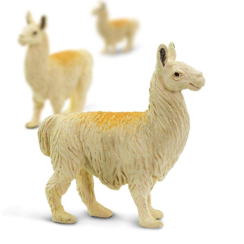 Safari LTD Good Luck Minis Tan Llama toy