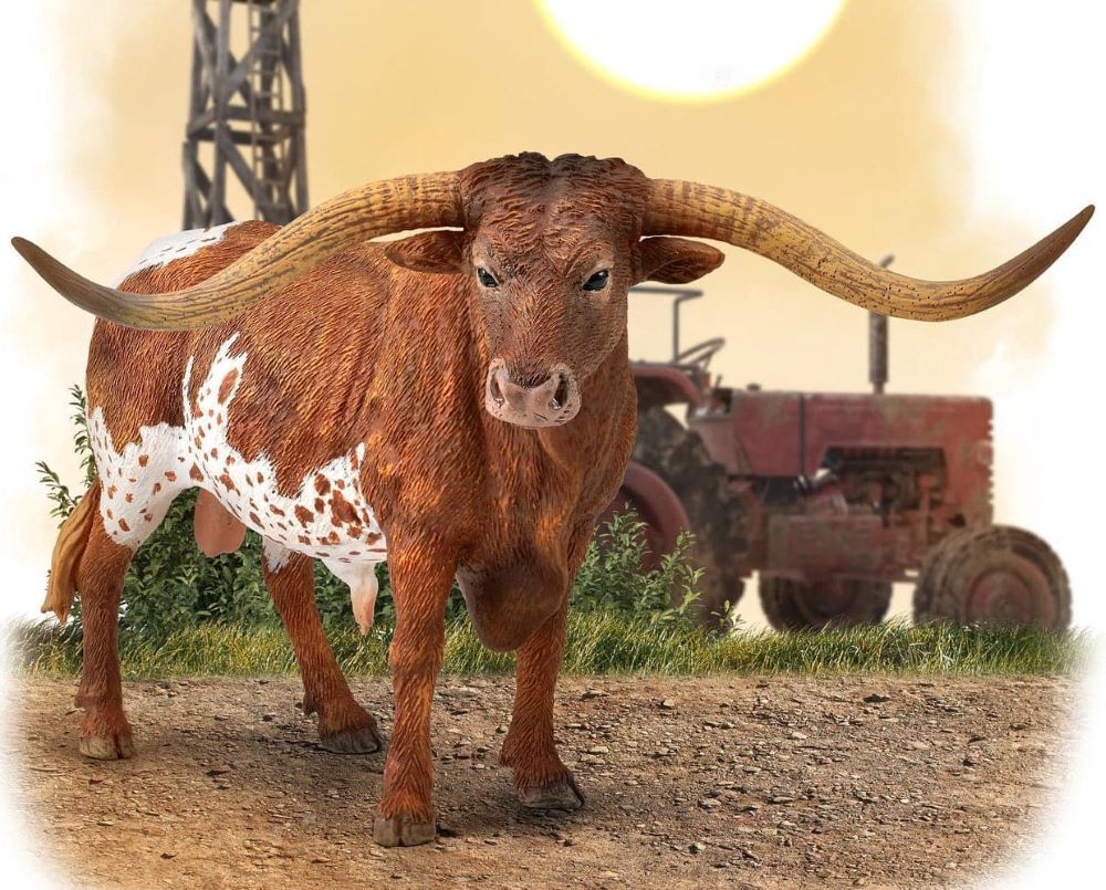 Breyer Texas Longhorn Bull Toy
