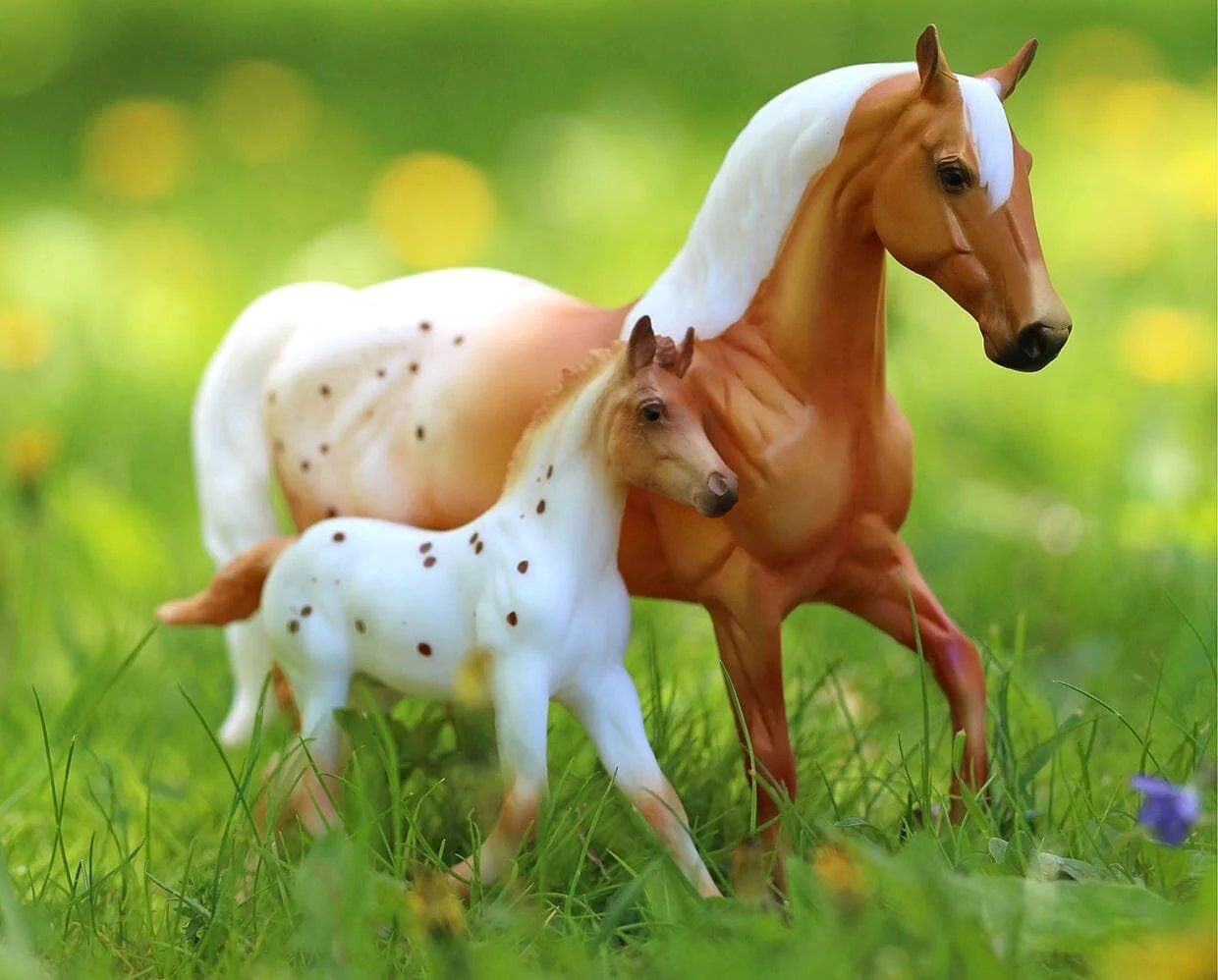 Breyer Effortless Grace Horse & Foal Toy Set