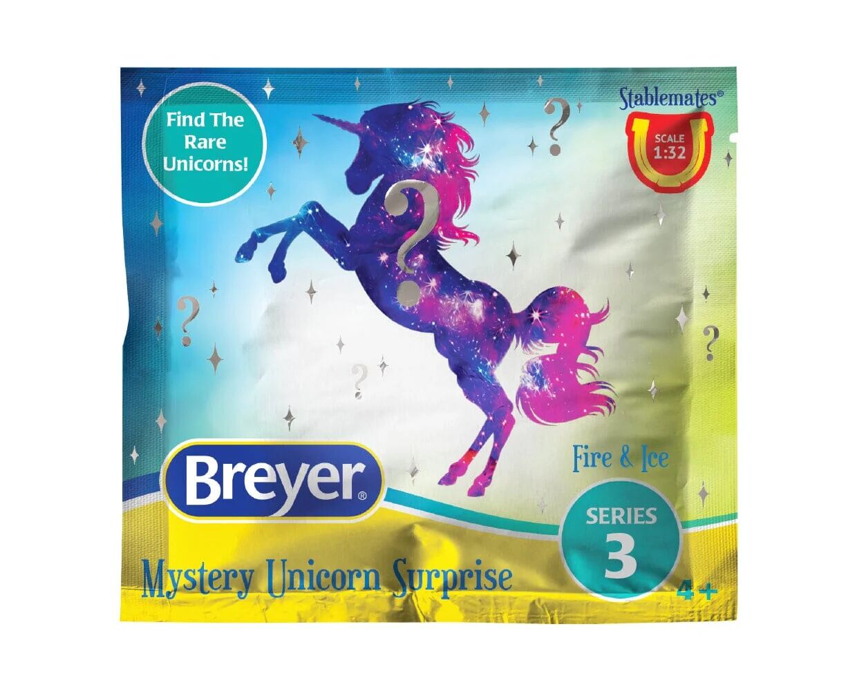 Breyer Fire & Ice Mystery Unicorn Surprise Toy Individual Blind Bag