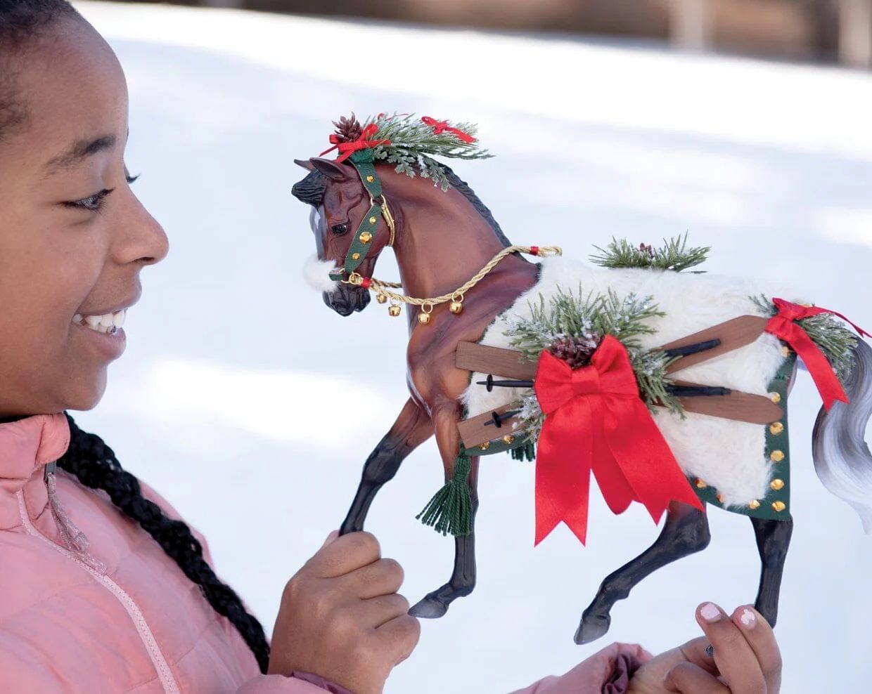 Breyer Après Ski 2024 Holiday Horse Toy