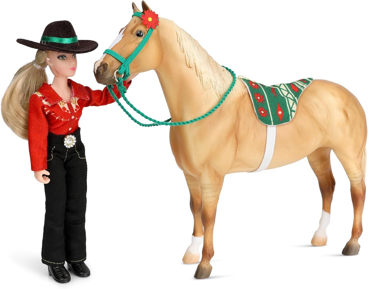 Breyer 2025 Holiday Play Set Holiday Trail Ride