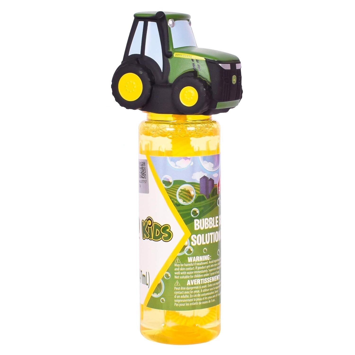 Sunny Days John Deere Tractor Top Bubble Bottle, 5 oz.