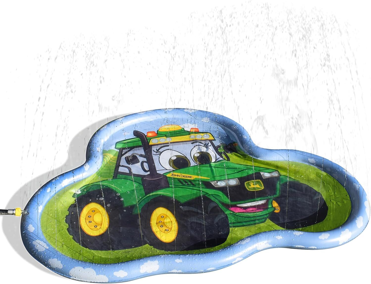 Sunny Days John Deere Play Sprinkler Splash Pad, 5 ft.
