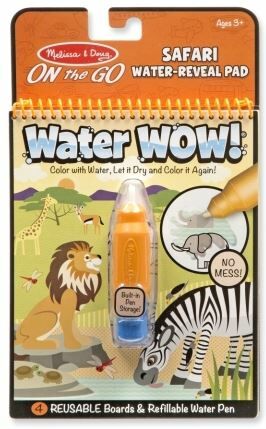 Melissa & Doug Water Wow! Safari Toy - 3 yrs+