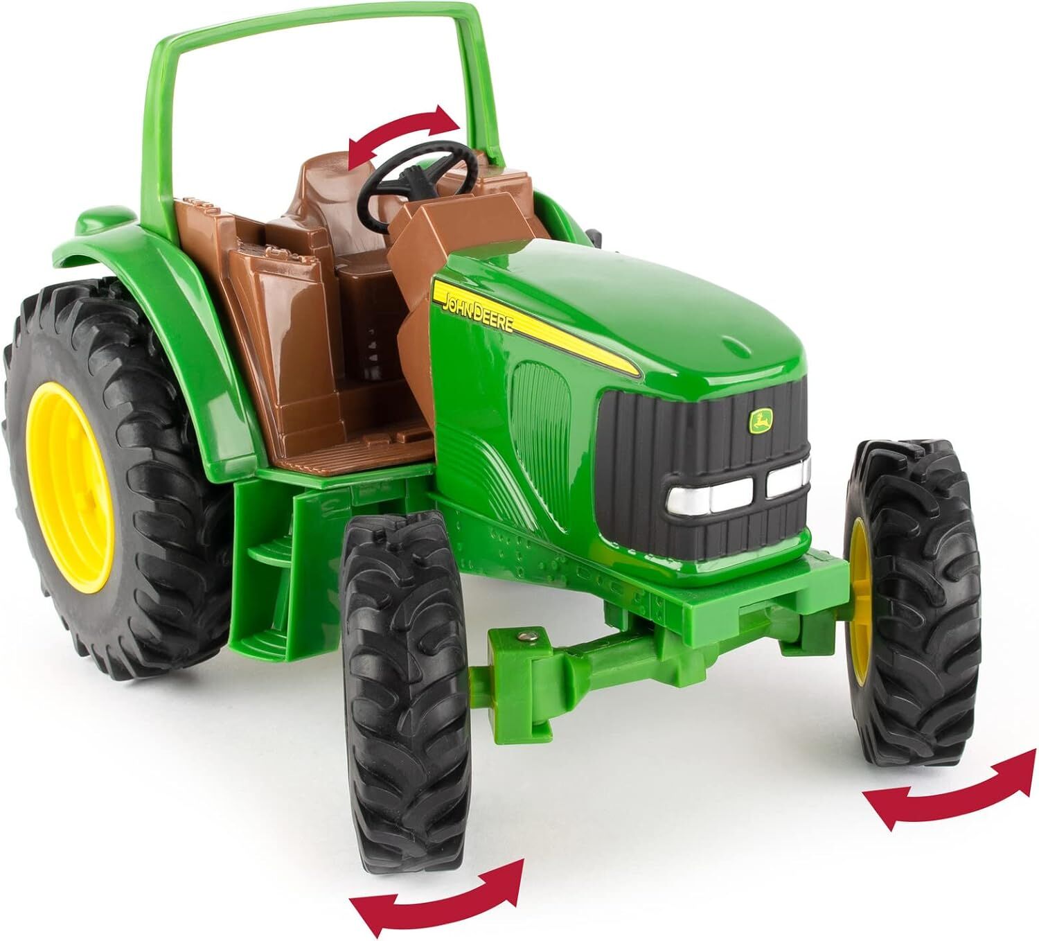 Tomy John Deere Tough Tractor Toy, 11-In