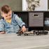 Tomy ERTL 2020 Ram 3500 Pickup with Case SV340 Skid Steer and Gooseneck Trailer Toy Set